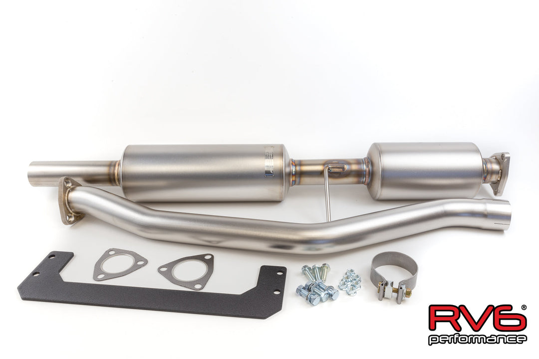 RV6 Double Resonated Midpipe for Accord V6 (13-17) - Coupe