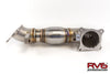RV6 HIGH TEMP CATTED DOWNPIPE FOR 2017+ CIVIC TYPE-R 2.0T FK8 / FL5