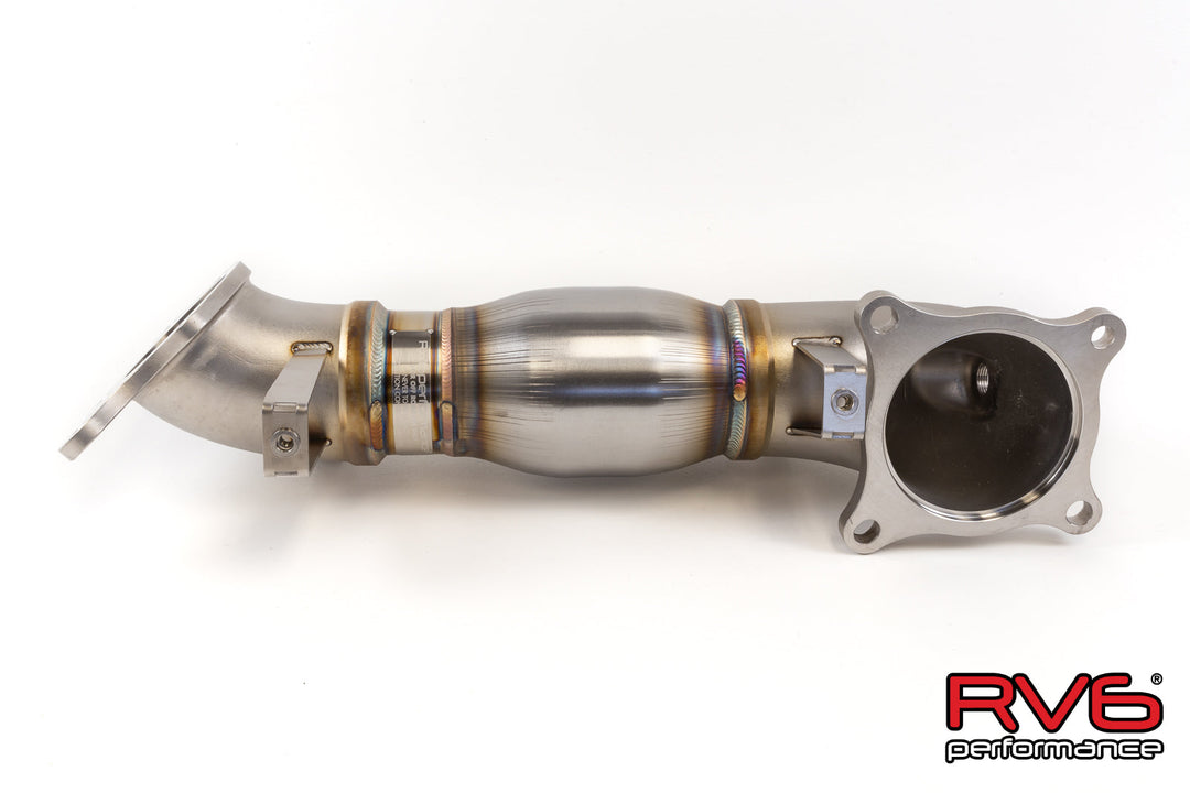 RV6 High Temp Catted Downpipe for 21+ Acura TLX